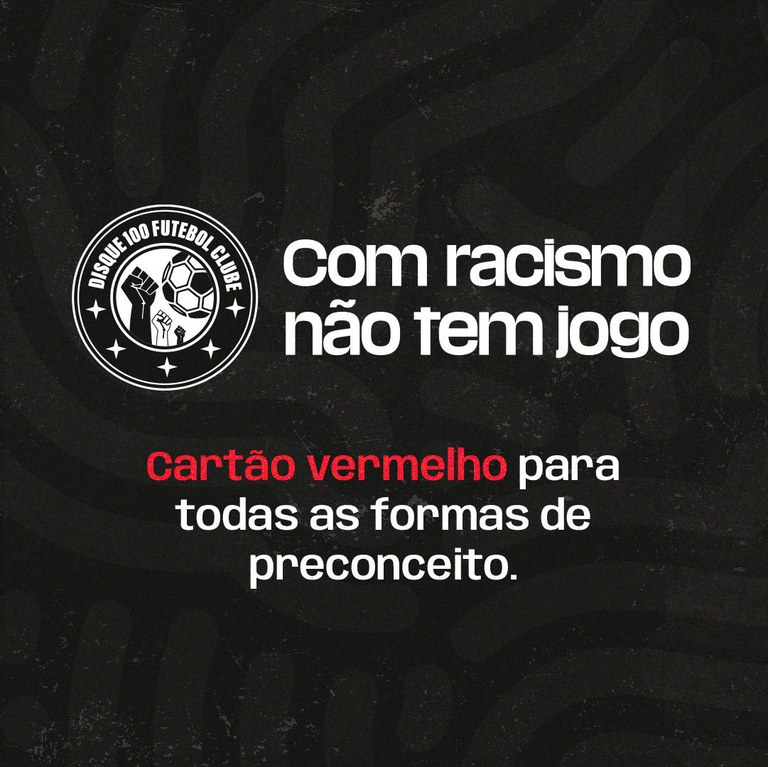 Governo federal aproveitará visibilidade da final da Copa do Brasil para divulgar campanha contra o racismo - Ministério dos Direitos Humanos/Divulgação
