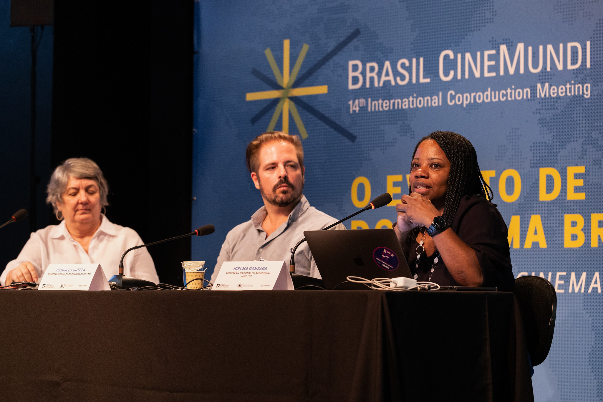 2. Sessão de abertura do ciclo de debates Políticas de Difusão Regulação do VoD e Internacionalização do Cinema Brasileiro - Foto Leo FontesUniverso Produção