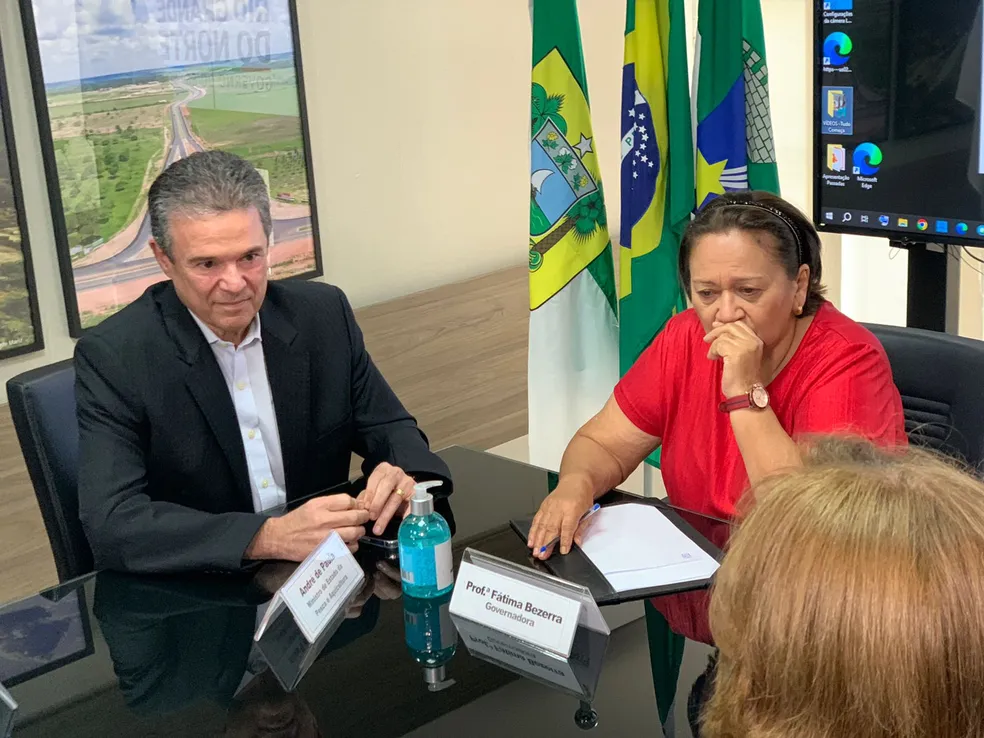 Ministro anuncia leilão do Terminal Pesqueiro de Natal - Foto: Gustavo Brendo/Inter TV Cabugi