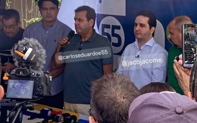 Carlos Eduardo destaca apoio de Jaco Jácome para vencer eleições e 